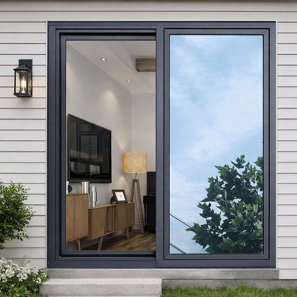 Pose de film anti vis-à-vis